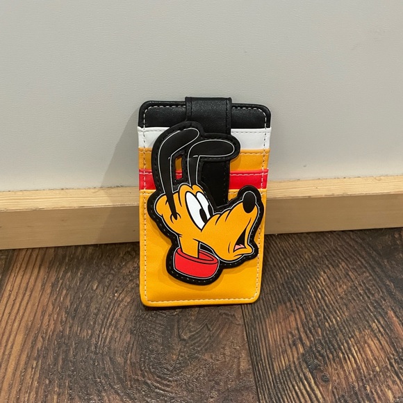 Disney Handbags - Disney Limited Edition Pluto Cardholder Snap Wallet